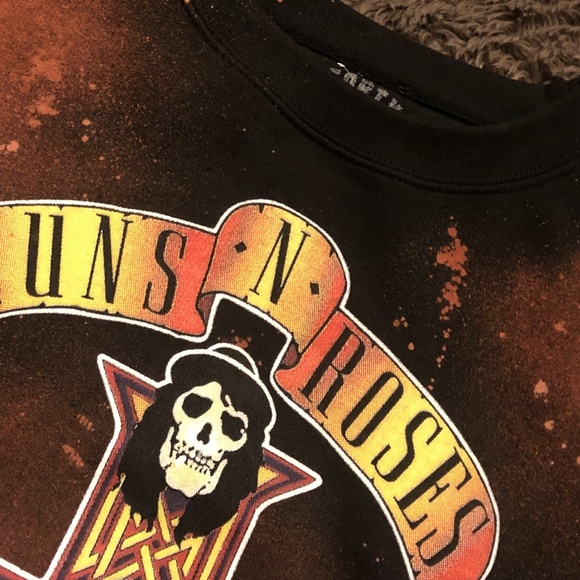 Guns N' Roses Tie Dye Sweatshirt Large - Picture 4 of 6